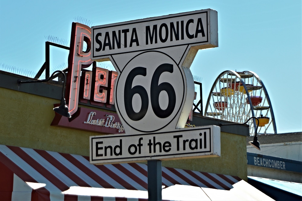 WEST ROUTE 66 - From Abuquerque to Santa Monica
